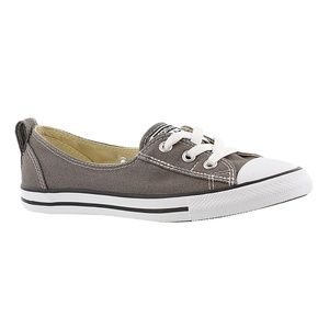 GRAY Chuck Taylor All Star Ballet Lace